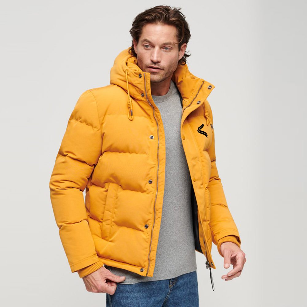 Everest Short Hooded Puffer Jacket - Image 2