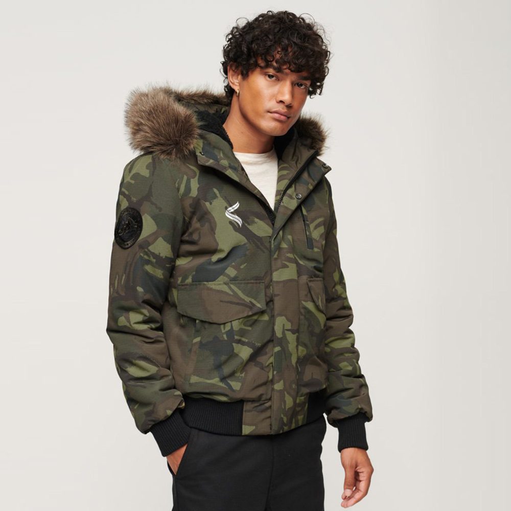 Hooded Everest Puffer Bomber Jacket