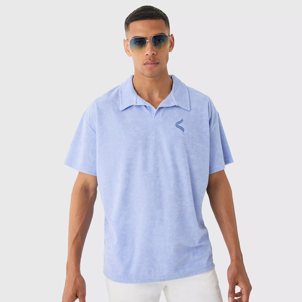 Oversized Revere Towelling Polo