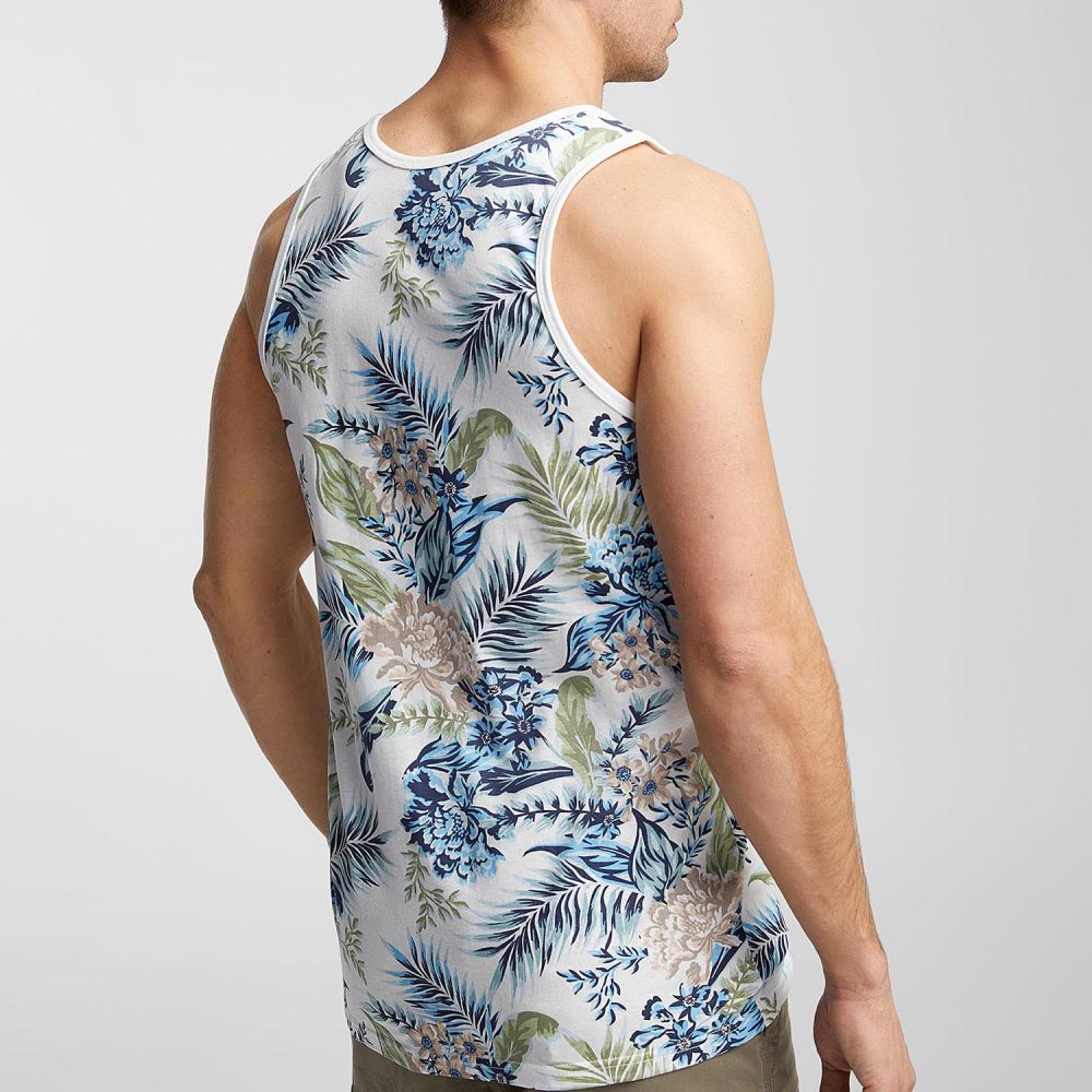 Tropical print tank Top - Image 2