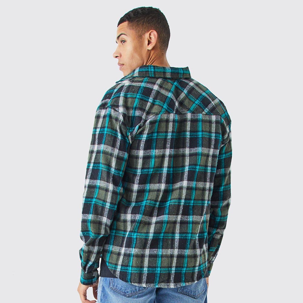 Heavy Weight Check Overshirt