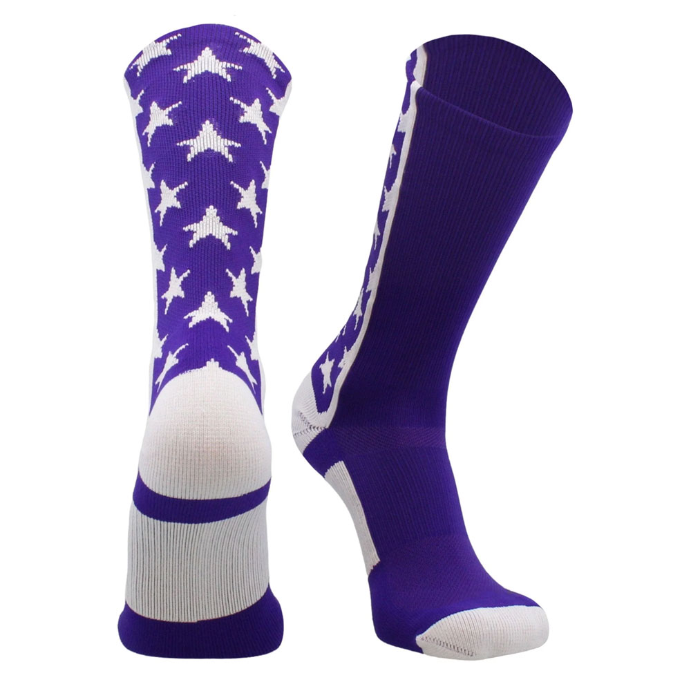 Stars Socks Crew Socks Basketball Football